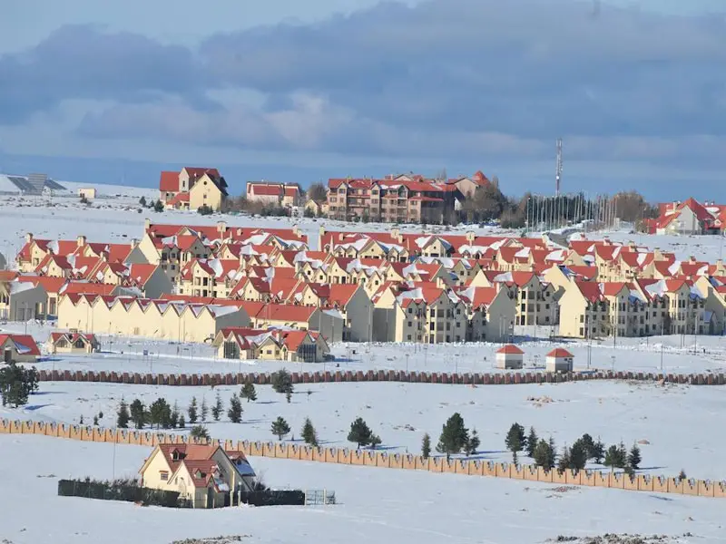 Ifran with modern houses