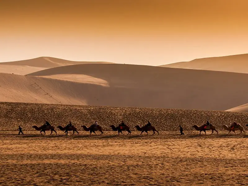 sightseeing in the Merzouga desert