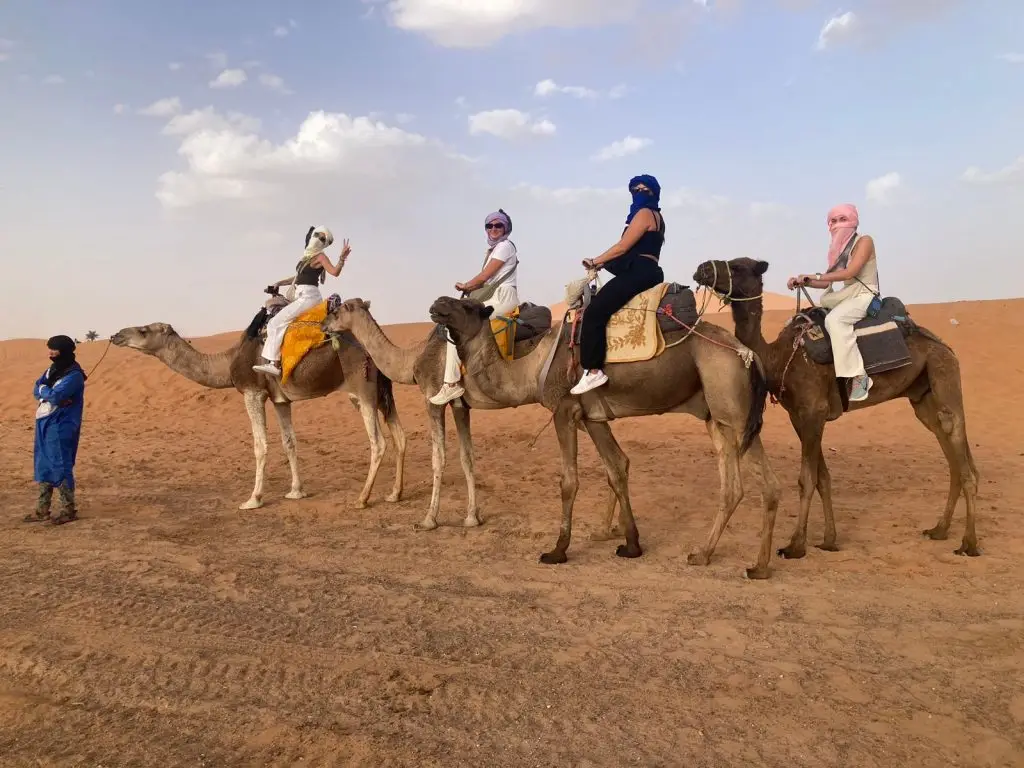 Morocco camel trekking