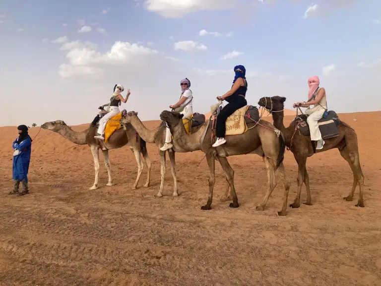 Morocco camel trekking