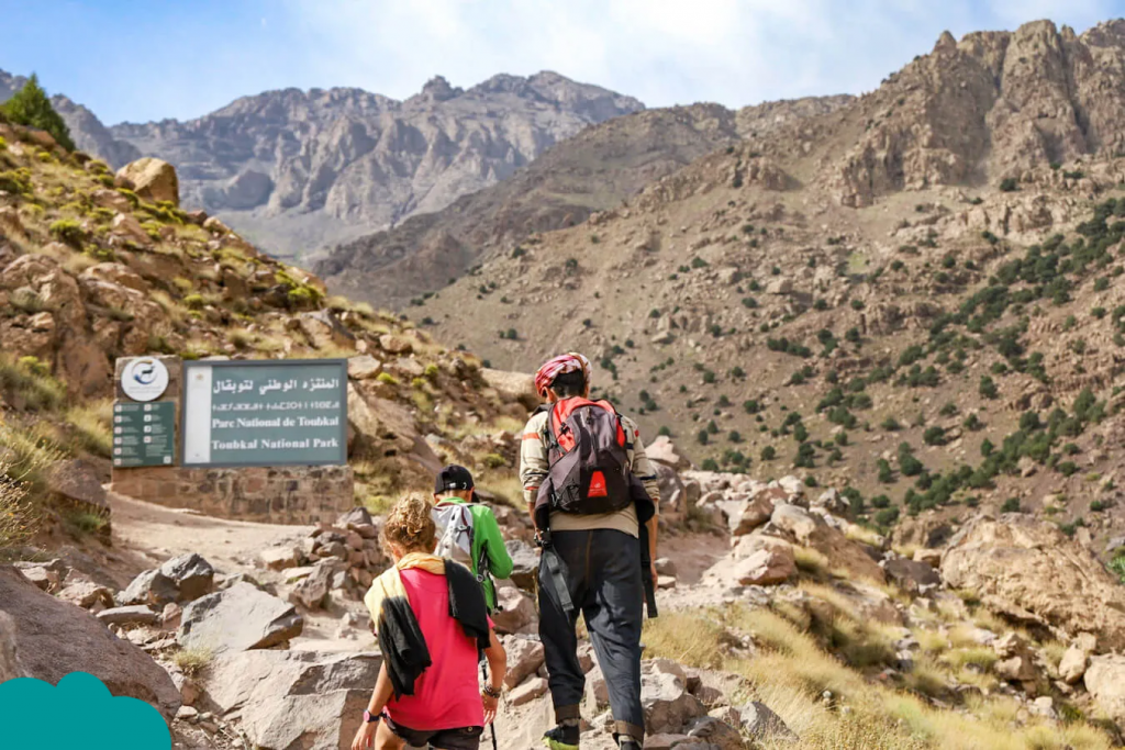 Hiker exploring the Atlas Mountains – Atlas Mountains Hikes