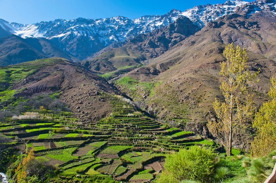 Scenic hiking trail in Azzaden Valley – Atlas Mountains Hikes