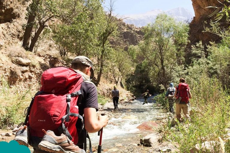 Beginner Hiking Trails in Morocco in the Ourika Valley with easy scenic paths