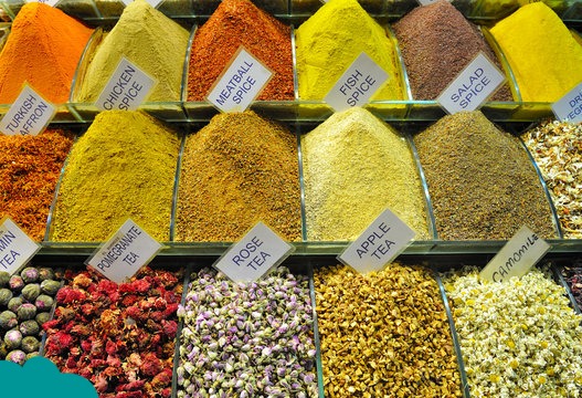 How to Negotiate in Marrakech Souks: choosing spices and tea blends in the market