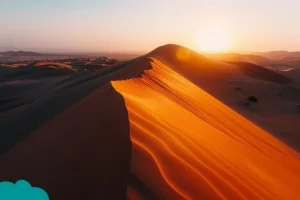 Morocco desert camping tips with golden dunes at sunset