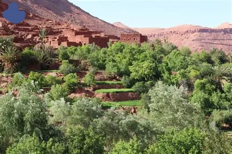 Exploring a Berber village as part of a yoga retreat in Morocco Atlas Mountains